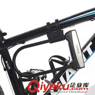 車鎖 zp德國ETOOK 高級電動車自行車鎖 抗剪抗鋸防盜U型鎖 騎行裝備原始圖片2