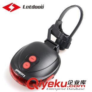 車燈 LETDOOO樂特多 自行車尾燈 山地車激光尾燈安全警示燈 爆閃超亮原始圖片2