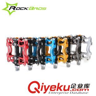 腳踏 ROCKBROS zp自行車腳踏 山地公路車超輕鋁合金踏板培林腳踏配件原始圖片3