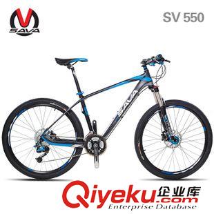 整車 SAVA薩瓦 26寸碳纖維山地自行車 超輕鎖死禧瑪諾油剎27.5寸sv550原始圖片3