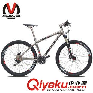 整車(chē) SAVA薩瓦 30速27.5寸鈦合金山地自行車(chē)禧瑪諾610超輕油剎 黑曼巴