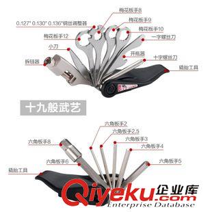 維修工具 臺(tái)灣正品BIKE HAND 自行車山地公路19合1自行車折疊工具 維修配件原始圖片3