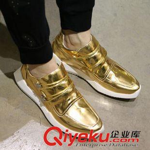 休閑鞋/皮鞋 皮鞋男zp尖頭春秋季精品韓版休閑鞋子純色套腳透氣牛二層皮男鞋