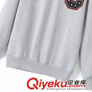 2015年8月28上新 2015秋季女裝新款   歐美風(fēng)休閑時(shí)尚印花小人灰色寬松衛(wèi)衣原始圖片3