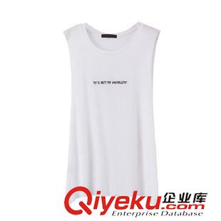 2015年7月2上新 歐美風2015夏季女裝新款   休閑時尚明星款純色蕾絲背心