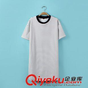 2015年7月1上新 歐美風2015夏季女裝新款   休閑時尚深V領五分袖系帶開衫連衣裙