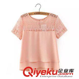 2015年6月4上新 歐美風2015夏季女裝新款  休閑時尚圓領條紋無袖單口袋襯衫