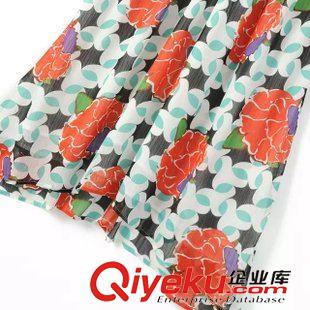 2015年6月2上新 歐美風(fēng)2015夏季女裝新款  休閑時(shí)尚雪紡印花吊帶連衣裙