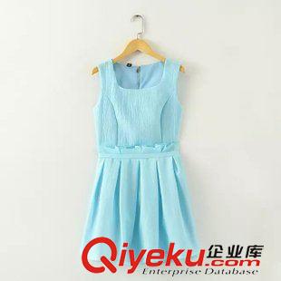 2015年4月25上新 2015夏季女裝新款  韓版字母印花短袖T恤背帶裙連衣裙套裝