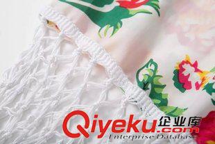 2015年4月16上新 歐美風2015夏季女裝新款  休閑時尚花朵印花流蘇和服開衫原始圖片2