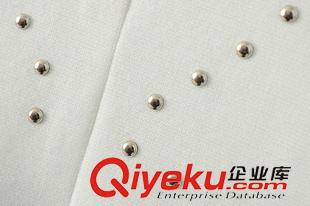 2015年4月10上新 2015夏季女裝新款  歐美風(fēng)休閑時尚V領(lǐng)無袖鉚釘套頭馬甲背心原始圖片2