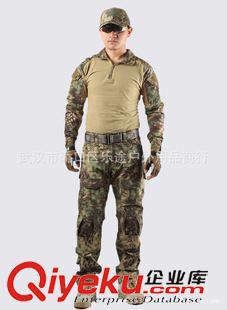 火鳳凰迷彩上衣 一件代發(fā)我是特種兵之火鳳凰 外軍綠色蟒紋迷彩外貿(mào)特種兵迷彩服原始圖片3