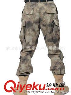 外軍二代褲 新款外軍二代AT廢墟迷彩服 CS戶外運動 教官服單褲美軍迷彩褲軍訓