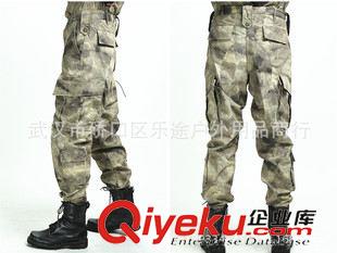 外軍二代褲 新款外軍二代AT廢墟迷彩服 CS戶外運動 教官服單褲美軍迷彩褲軍訓