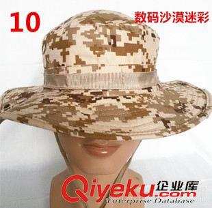 圓邊帽 2015新款外軍迷彩圓邊帽 07迷彩帽遮陽帽  美軍迷彩帽 奔尼帽批發