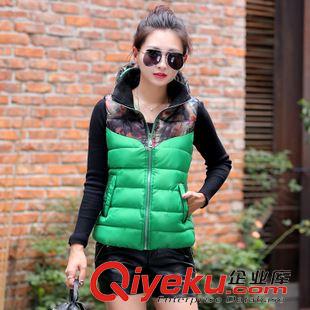 9月新款第三批 2015新款羽絨棉服女短款馬甲韓版輕薄立領(lǐng)馬夾背心棉衣外套時尚
