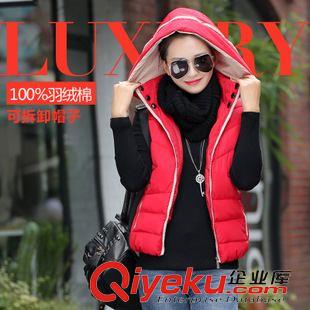 馬甲 新款羽絨棉服女中長款馬甲韓版連帽大毛領背心外套時尚棉衣修身