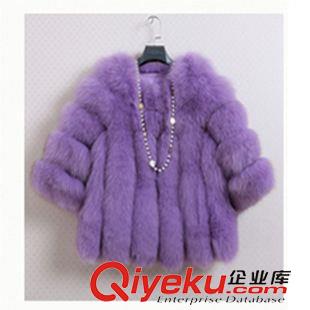 狐貍毛 2015新款韓版短款皮草氣質時尚女裝外套仿皮草淘寶爆款皮草批發原始圖片2