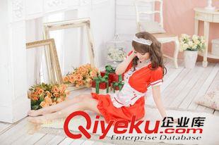 情趣內衣 睡裙系列 情趣內衣 游戲制服 女傭服 女仆裝 性感女傭睡衣 h123綠色原始圖片3