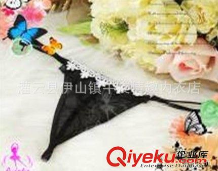 女士內褲 午夜魅力 情趣內衣廠家現貨批發 黑色網紗內褲 性感內褲 k29原始圖片2