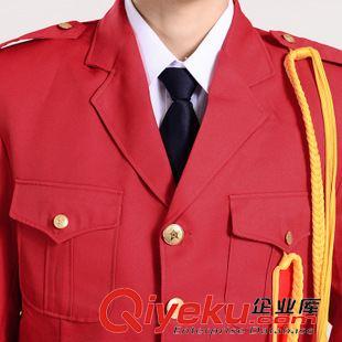 表演演出服 新款演示服裝春秋禮服表演服紅色文工團(tuán)演出服 套裝定制 廠家直銷原始圖片3