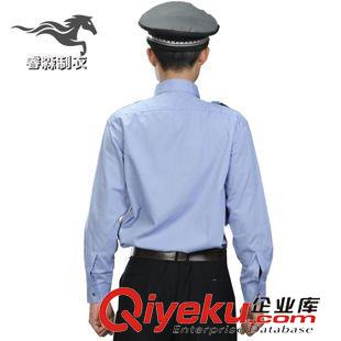 保安服襯衣 工廠tg 保安執(zhí)勤服訂做 老式保安服長袖襯衣原始圖片3