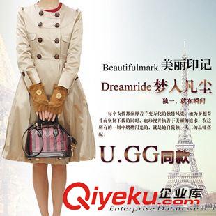 女款 {dj2}新款女士冬季保暖仿羊皮手套韓版 全掌觸摸屏蝴蝶結(jié)加絨防滑