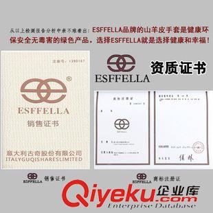 女款 意大利gdzp手套女士 獺兔毛球羊皮加絨秋冬季保暖gd中老年原始圖片2