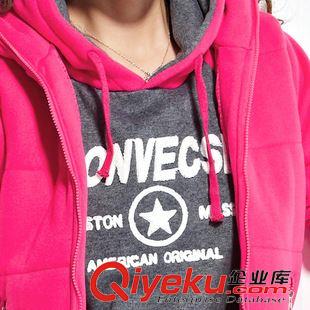 10月新品 #衛(wèi)衣三件套加厚加絨女韓版秋冬套頭大碼休閑運動套裝女款
