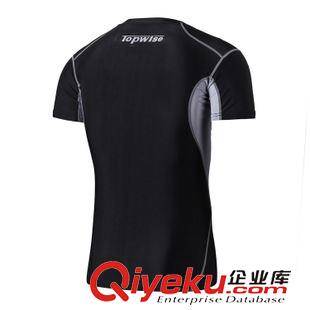 Topwise拓威品牌區(qū) 男子PRO 緊身訓練 運動健身跑步 速干排汗短袖衫T恤衣服Topwise原始圖片3