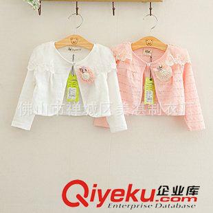 《披肩款》 2015夏裝新款女童裝純棉短袖短款小外套披肩坎肩開衫
