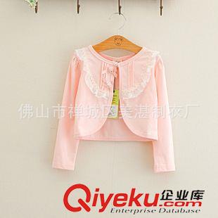 《披肩款》 春夏秋款童裝女童小披肩防曬外套兒童開衫長袖小孩坎肩純棉原始圖片3