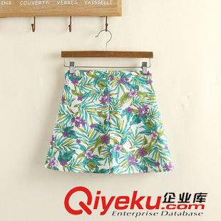 套裝 AA套裝夏季新款韓版 修身無袖性感高腰A字短裙 無袖T恤兩件套原始圖片3