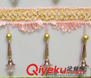 中檔花邊 【印象】廠家直銷(xiāo) 新款gd水晶珠子花邊 窗簾花邊家紡輔料批發(fā)原始圖片3