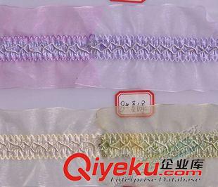 精致小邊 [印象]蕾絲花邊 DIY輔料批發雙邊 紹興窗簾配件廠家批發原始圖片2