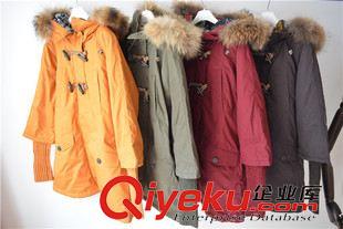 9月新品8 外貿(mào) 冬季新款女款毛領(lǐng)可拆卸 休閑棉衣批發(fā)原始圖片2