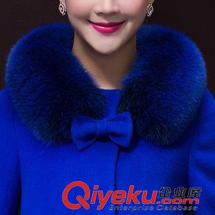 毛昵 外套 羊絨大衣女冬裝新款斗篷毛呢外套 中長(zhǎng)款大碼羊絨大衣原始圖片3