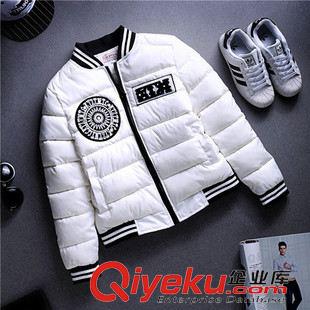 棉衣 實(shí)拍2015秋冬新款短款加厚棉衣棒球服外套女韓版原宿寬松棉服