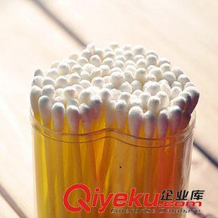化妝美容工具 雙頭衛(wèi)生棉簽桃心小盒裝 化妝棉簽 桃心盒棉簽（100枚入）原始圖片2