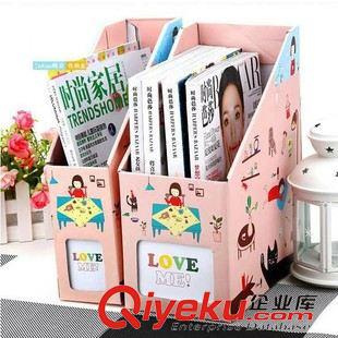 未分類 4212 畸良{zx1}DIY文件盒 文件雜志收納盒 小女孩系列（大號）原始圖片2
