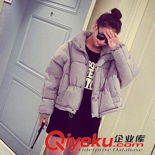 淘寶爆款 2015新款棉衣女短款清倉tj韓版小棉襖冬裝外套羽絨棉服女面包服原始圖片2
