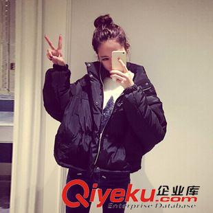 淘寶爆款 2015新款棉衣女短款清倉tj韓版小棉襖冬裝外套羽絨棉服女面包服原始圖片3