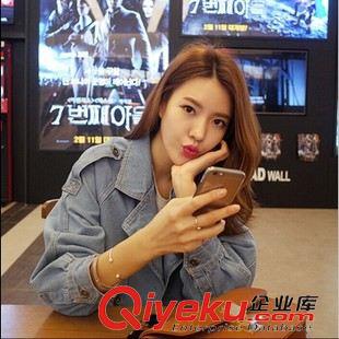 7.14 韓國(guó)代購(gòu)秋季小清新太空棉寬松棒球服女學(xué)院風(fēng)甜美泡泡袖百搭外套