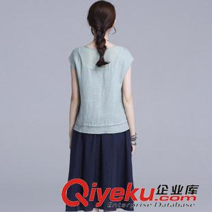 6.10 品牌女裝2015夏季連衣裙七里街 813小清新 文藝 長(zhǎng)裙原始圖片2