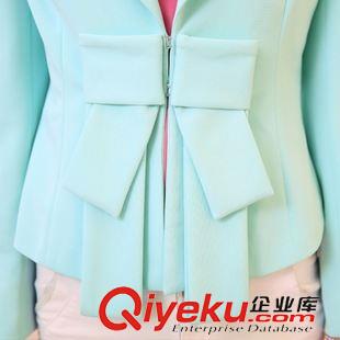 未分類 2015春季新款女短西裝上衣 韓版時尚修身顯瘦女裝外套V字領女西裝原始圖片2