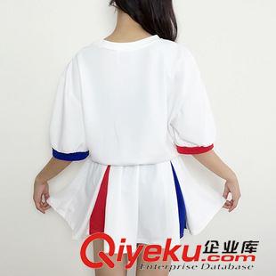 夏季爆款 2251韓國(guó)東大門代購實(shí)拍曹若涵 {dj2}定制面料透氣運(yùn)動(dòng)字母連衣裙原始圖片3