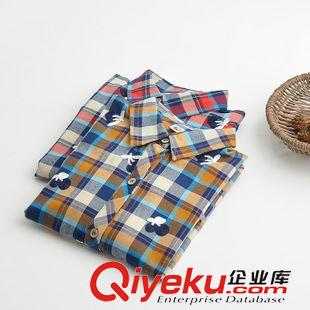 9月7日~9月12日新款 1654  2015秋新款日系軟妹海軍風領刺繡跳躍小娃娃毛呢外套