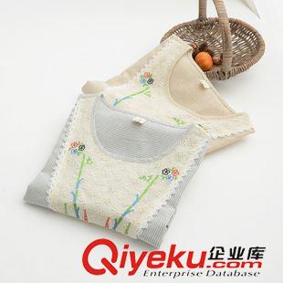 8月16日~8月20日新款 1552  2015秋新品 日系小清新小花刺繡條紋棉麻圓領(lǐng)襯衫 兩色可選