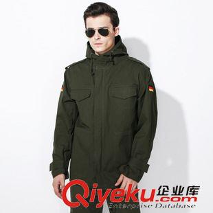 風衣棉服 品牌zp夾克男連帽風衣寬松軍綠單春秋工裝服外套戶外軍旅