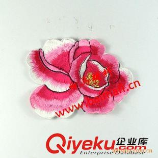      刺繡花類 供應電腦刺繡貼 全繡牡丹花多樣色彩